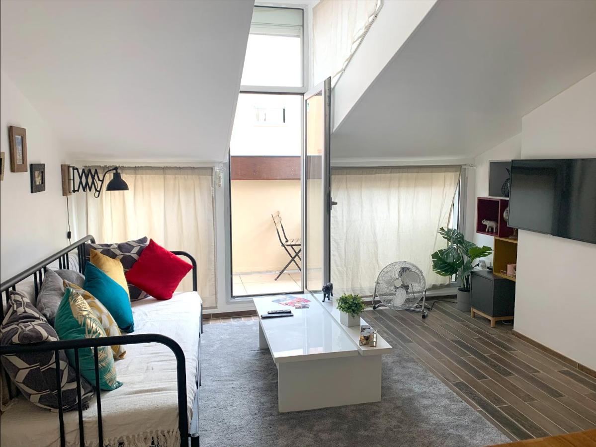 L'Accueillant - Appartement Avec Chambre Et Terrasse Toulouse Centre Kültér fotó